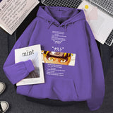 Hoodie For Men Naruto Manga Print Warm Clothing Cartoons Fleece Streetwear Fashion Fleece Swearshirt Personality Oversize Hoody