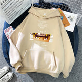 Hoodie For Men Naruto Manga Print Warm Clothing Cartoons Fleece Streetwear Fashion Fleece Swearshirt Personality Oversize Hoody