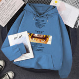 Hoodie For Men Naruto Manga Print Warm Clothing Cartoons Fleece Streetwear Fashion Fleece Swearshirt Personality Oversize Hoody