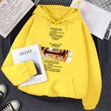 Hoodie For Men Naruto Manga Print Warm Clothing Cartoons Fleece Streetwear Fashion Fleece Swearshirt Personality Oversize Hoody