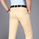 men suit pants casual office high quality cotton trousers business pants for men wedding party dress social trousers Men's pants