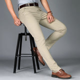 men suit pants casual office high quality cotton trousers business pants for men wedding party dress social trousers Men's pants