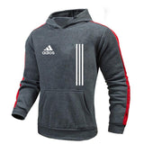 The New Men's Hoodie Sports Suit Cotton Polyester Drawstring Sportswear Trend Fashion Autumn And Winter Pullover Suit S-3XL