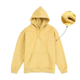 SIMWOOD 2021 Spring Winter New Hooded Hoodies Men thick 360g fabric solid basic sweatshirts quality jogger  texture  pullovers