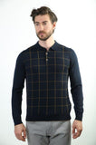 Sweater Polo Collar Men 'S Wool Sweater 3954