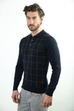 Sweater Polo Collar Men 'S Wool Sweater 3954